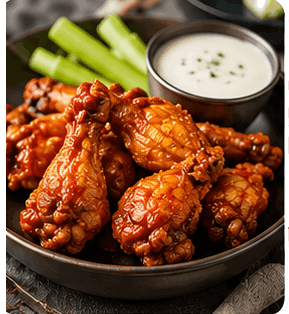 Buffalo Wings (Non-Veg)