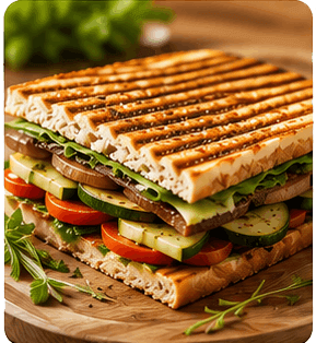Grilled Vegetable Sandwich (Veg)