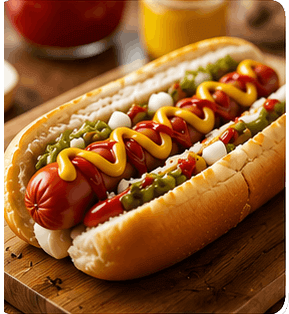 Hot Dog (Non-Veg)